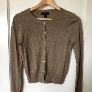 J Crew Merino Wool Light Weight Cardigan